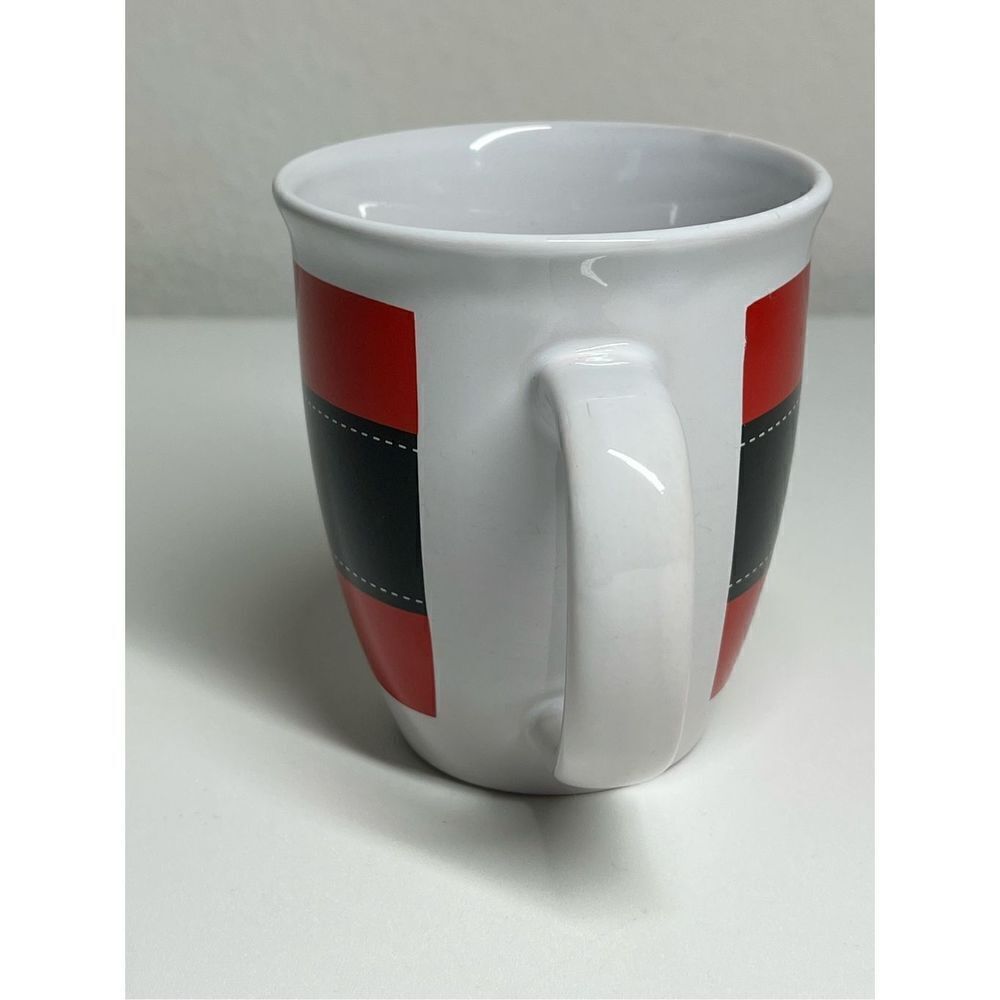 Santa's Belt Ceramic Mug 14 ounce size. - Picture 4 of 5